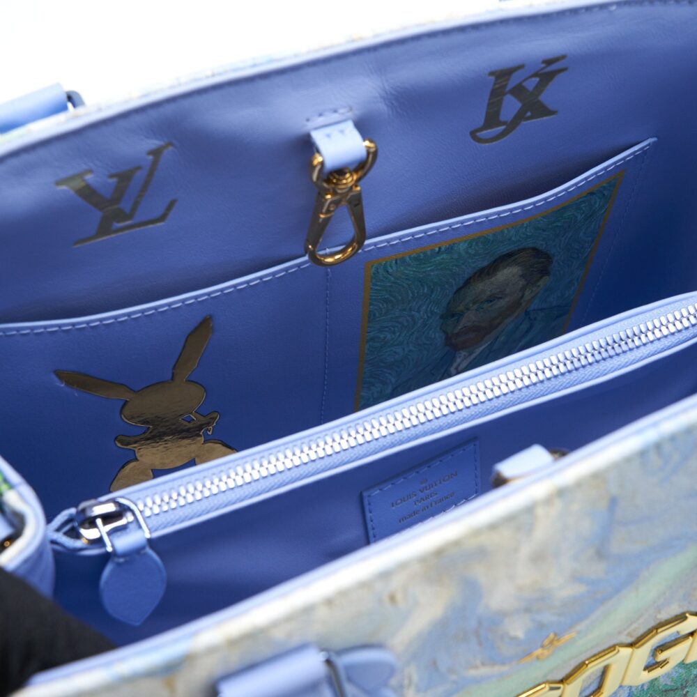 AAA Replica Louis Vuitton LV JEFF KOON VAN GOGH MONTAIGNE MM