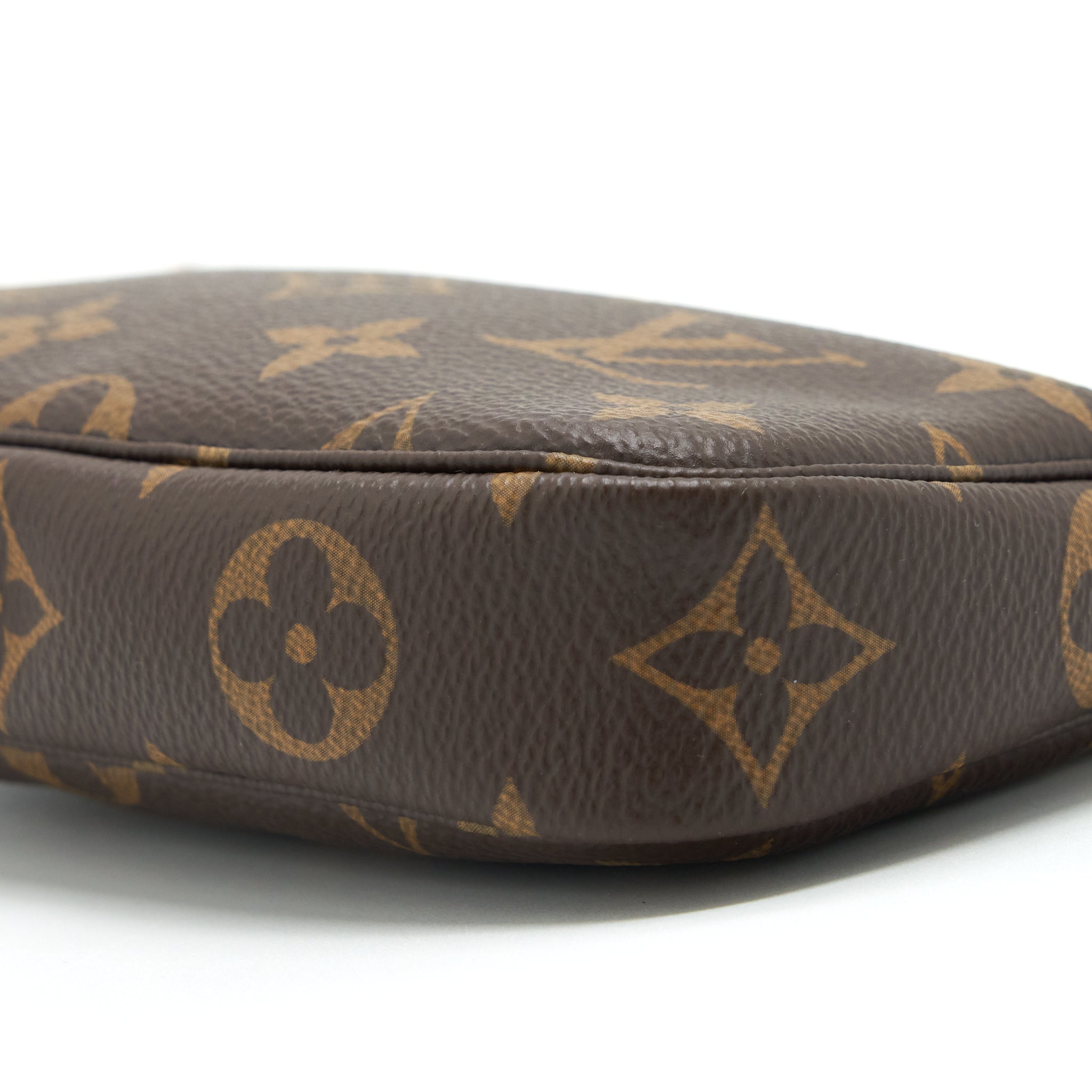 AAA Replica Louis Vuitton LV MINI POCHETTE MONOGRAM CANVAS GHW