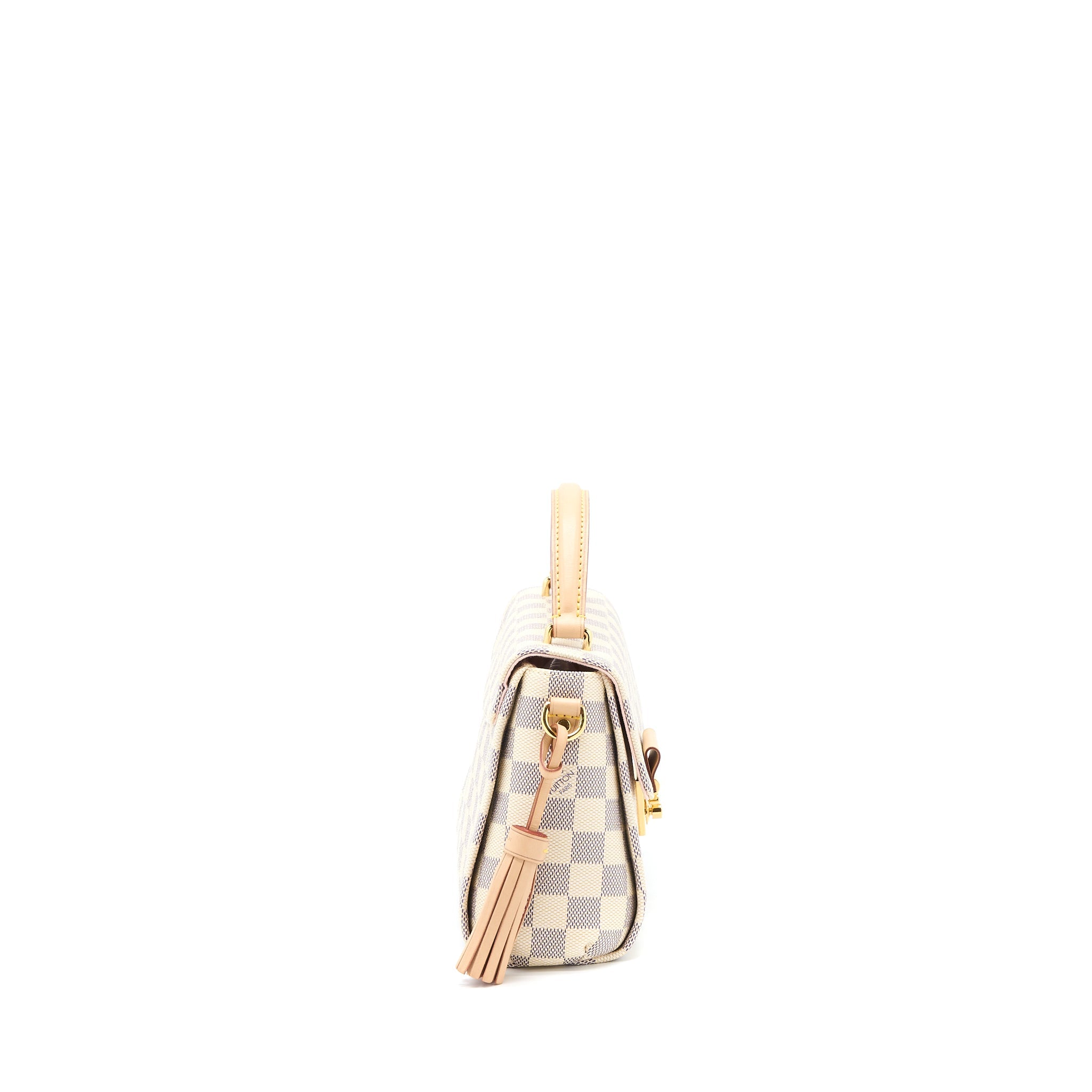 AAA Replica Louis Vuitton LV CROISETTE BAG DAMIER AZUR CANVAS GHW