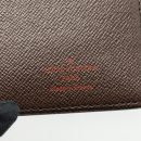 AAA Replica Louis Vuitton LV BRAZZA LONG WALLET DAMIER EBENE CANVAS GHW
