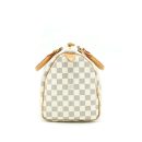 AAA Replica Louis Vuitton LV SPEEDY 30 DAMIER AZUR CANVAS GHW