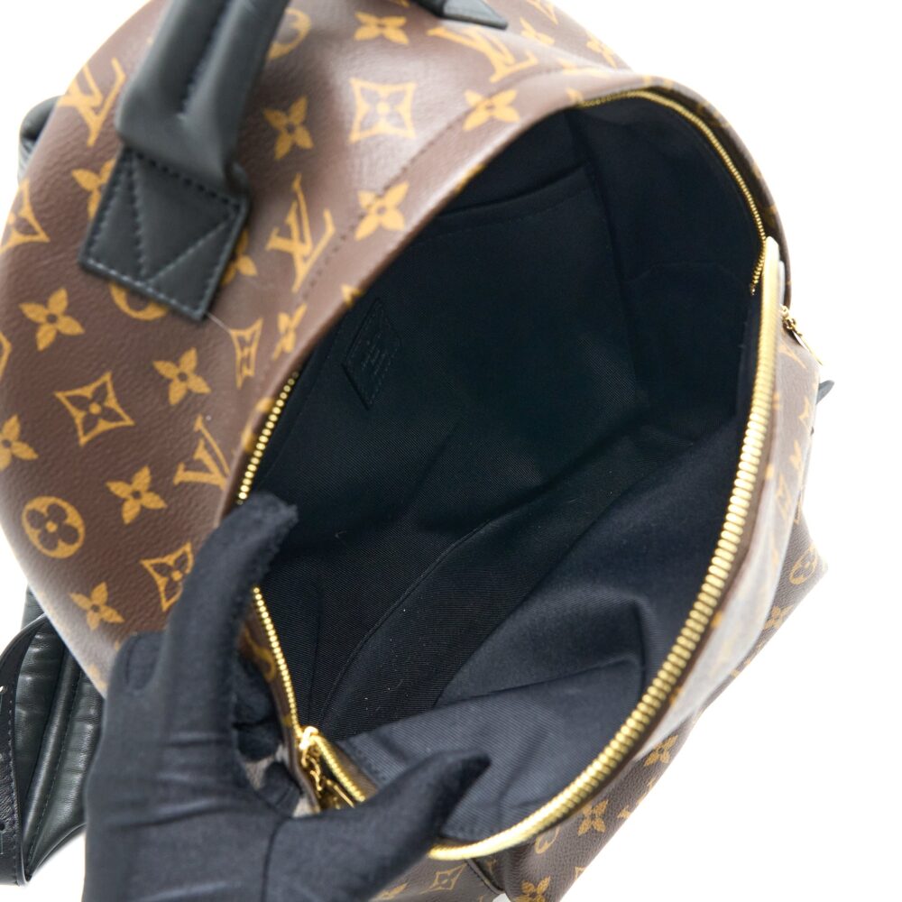 AAA Replica Louis Vuitton LV PALM SPRING BACKPACK MM MONOGRAM CANVAS GHW