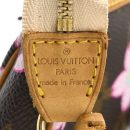 AAA Replica Louis Vuitton LV VINTAGE CHERRY BLOSSOM POCHETTE MONOGRAM CANVAS GHW