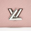 AAA Replica Louis Vuitton LV TWIST WALLET ON CHAIN EPI PINK SHW