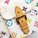AAA Replica Louis Vuitton LV PETIT NOE WHITE MULTICOLOUR MONOGRAM CANVAS GHW