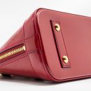 AAA Replica Louis Vuitton LV ALMA BB PATENT RED GHW