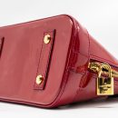 AAA Replica Louis Vuitton LV ALMA BB PATENT RED GHW