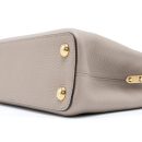 AAA Replica Louis Vuitton LV CAPUCINES BB TAURILLON GALET GHW