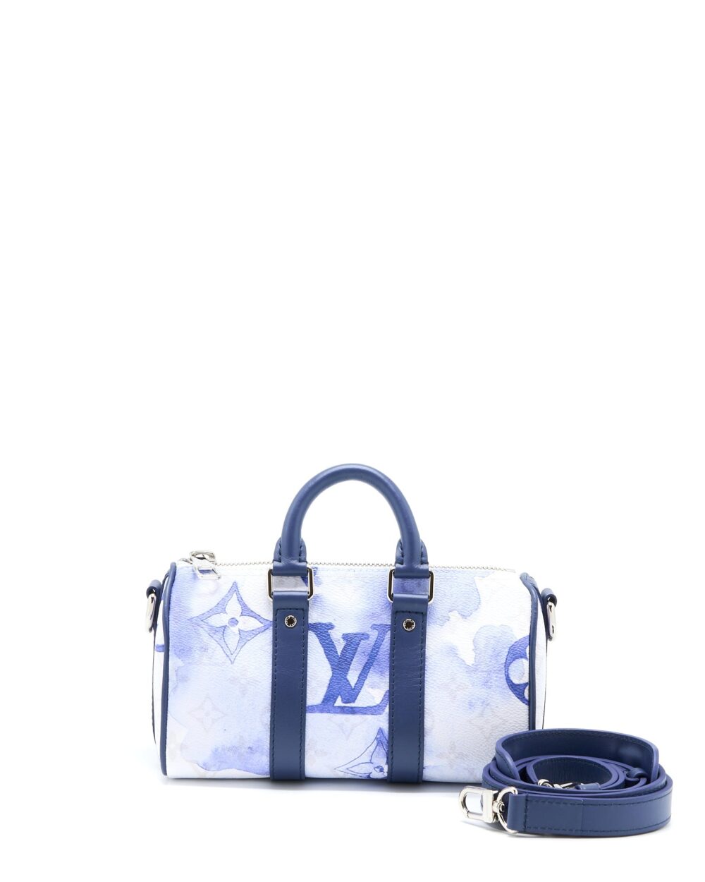 AAA Replica Louis Vuitton LV KEEPALL XS MONOGRAM WATERCOLOUR BLUE CANVAS SHW