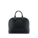 AAA Replica Louis Vuitton LV ALMA PM EPI BLACK SHW