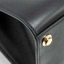 AAA Replica Louis Vuitton LV CITY STEAMER PM GRAINED CALFSKIN BLACK GHW
