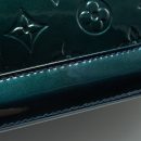 AAA Replica Louis Vuitton LV ALMA PM IN PATENT FORREST GREEN