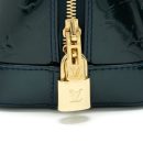 AAA Replica Louis Vuitton LV ALMA PM IN PATENT FORREST GREEN
