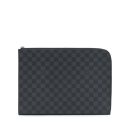 AAA Replica Louis Vuitton LV POCHETTE JOUR GM DAMIER GRAPHITE CANVAS SHW