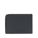 AAA Replica Louis Vuitton LV POCHETTE JOUR GM DAMIER GRAPHITE CANVAS SHW