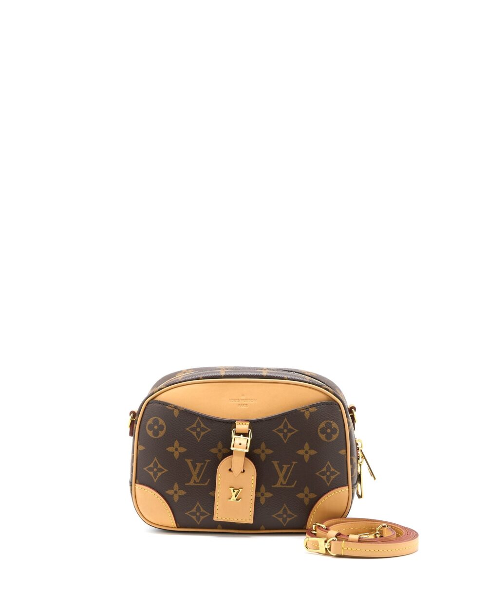 AAA Replica Louis Vuitton LV MINI DEAUVILLE SHOULDER BAG MONOGRAM CANVAS GHW