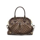 AAA Replica Louis Vuitton LV TREVI PM DAMIER EBENE GHW