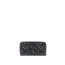 AAA Replica Louis Vuitton LV ZIPPY LONG WALLET BLACK MULTICOLOUR MONOGRAM CANVAS GHW