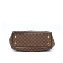 AAA Replica Louis Vuitton LV TREVI BAG DAMIER EBENE CANVAS GHW