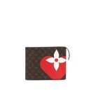 AAA Replica Louis Vuitton LV TOILETRY POCHETTE 26 GAME ON HEART MONOGRAM CANVAS GHW