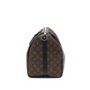 AAA Replica Louis Vuitton LV KEEPALL BANDOULIERE 45 MONOGRAM MACASSAR CANVAS SHW