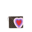 AAA Replica Louis Vuitton LV TOILETRY POCHETTE 26 GAME ON HEART MONOGRAM CANVAS GHW
