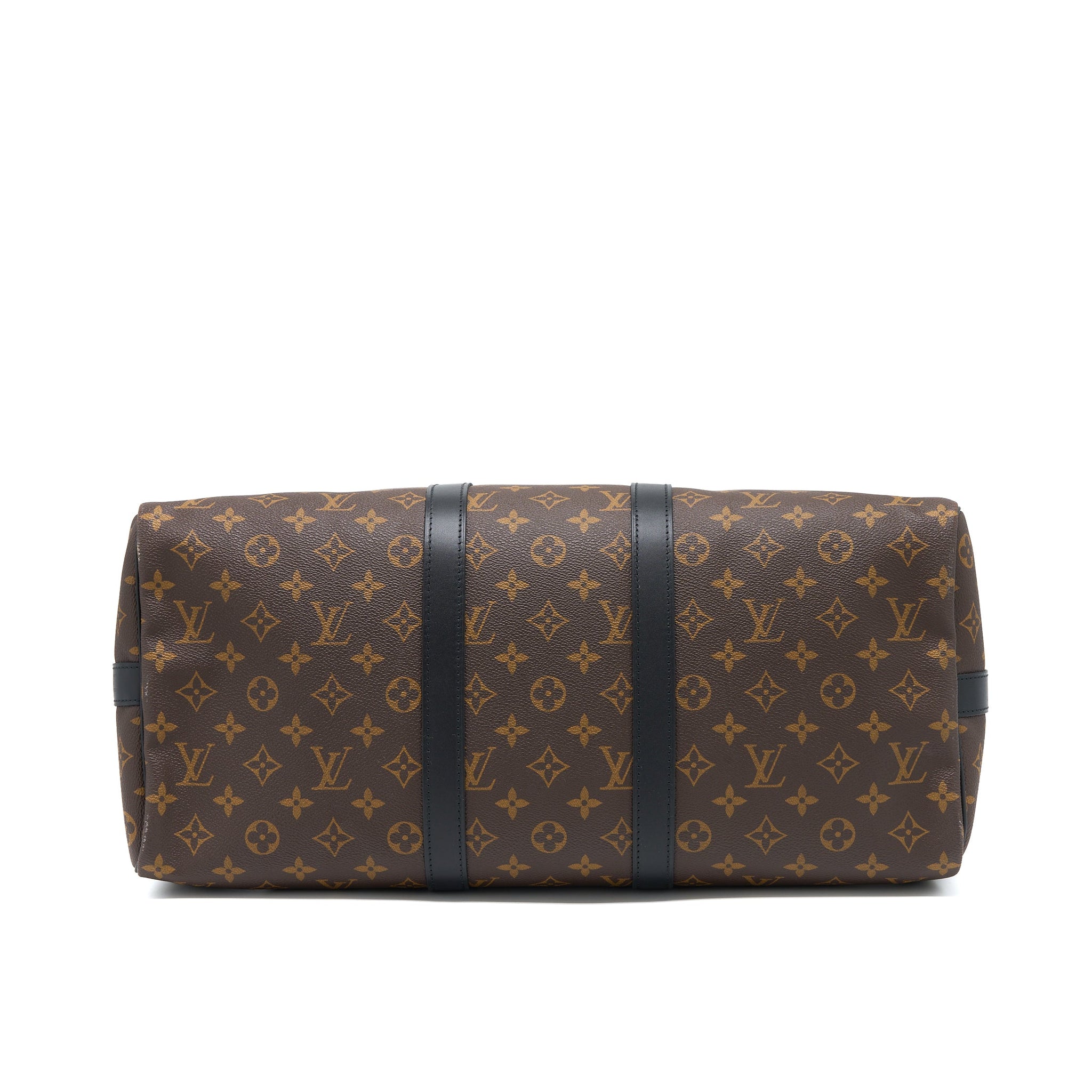 AAA Replica Louis Vuitton LV KEEPALL BANDOULIERE 45 MONOGRAM MACASSAR CANVAS SHW