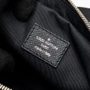 AAA Replica Louis Vuitton LV TAIGA BUM BAG OUTDOOR LEATHER BLACK SHW