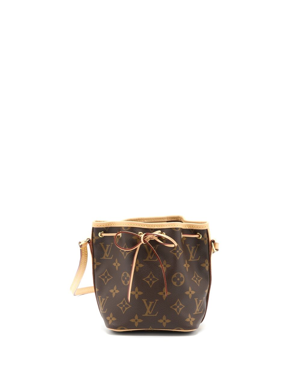 AAA Replica Louis Vuitton LV NANO NOE MONOGRAM CANVAS GHW
