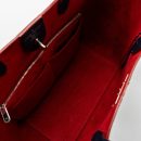 AAA Replica Louis Vuitton LV LOCK ME TOTE BAG CALFSKIN NAVY SHW