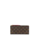 AAA Replica Louis Vuitton LV DOUBLE ZIPPER WALLET MONOGRAM CANVAS GHW