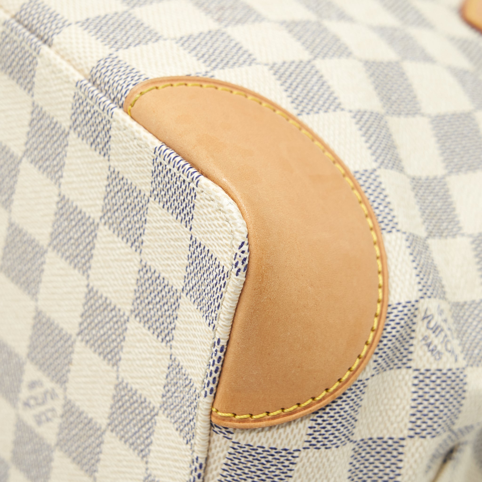 AAA Replica Louis Vuitton LV HAMPSTEAD PM DAMIER AZUR CANVAS GHW