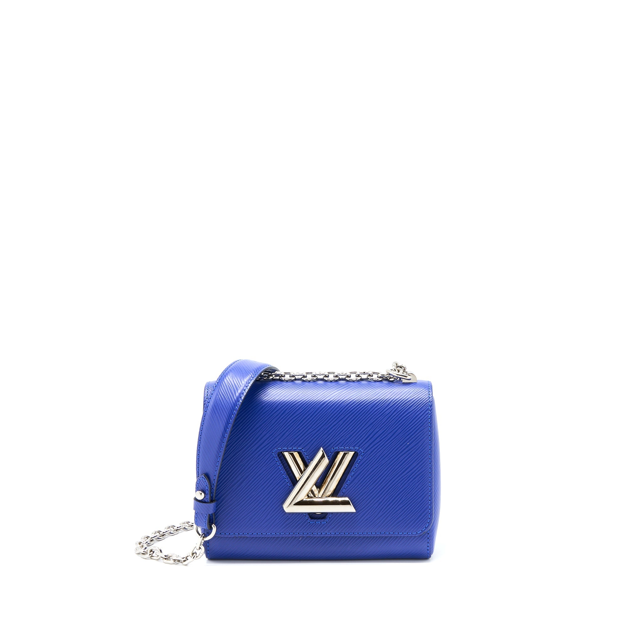 AAA Replica Louis Vuitton LV TWIST PM EPI BLUE SHW
