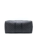AAA Replica Louis Vuitton LV KEEPALL 55 WITH SHOULDER STRAP MONOGRAM ECLIPSE CANVAS SHW