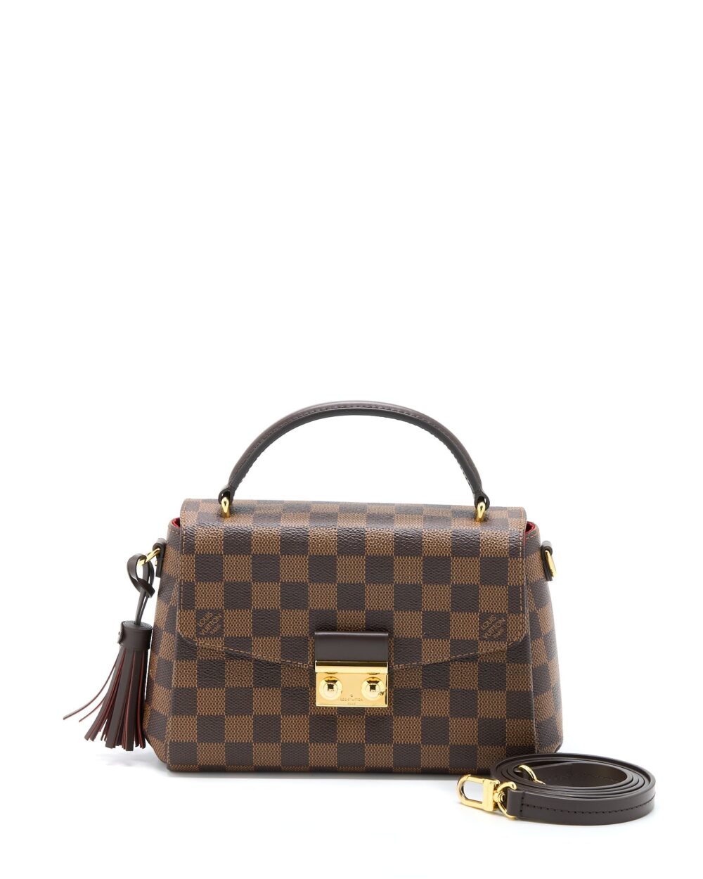 AAA Replica Louis Vuitton LV CROISETTE DAMIER EBENE CANVAS GHW