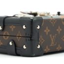 AAA Replica Louis Vuitton LV PETIT MALLE LIMITED EDITION MONOGRAM CANVAS / BLACK / BLUE / YELLOW