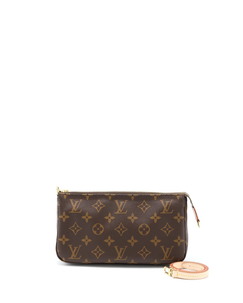 AAA Replica Louis Vuitton LV POCHETTE ACCESSORIES MONOGRAM CANVAS GHW