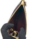 AAA Replica Louis Vuitton LV ZIPPY POUCH WITH KEY CHAIN PATENT DARK RED GHW