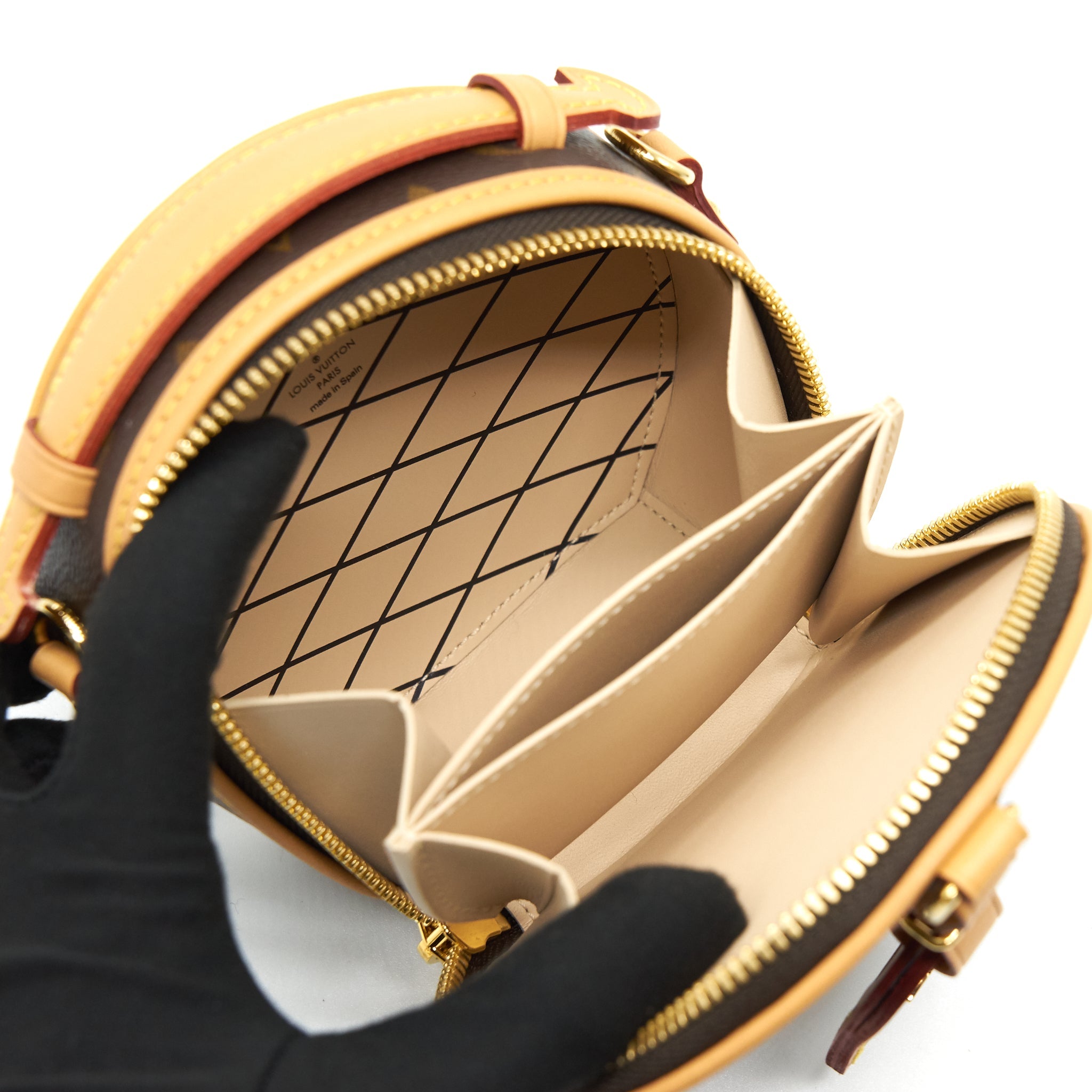 AAA Replica Louis Vuitton LV MINI BOITE CHAPEAU MONOGRAM CANVAS