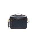 AAA Replica Louis Vuitton LV POCHETTE METIS MONOGRAM EMPREINTE LEATHER MARINE ROUGE