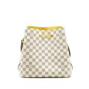 AAA Replica Louis Vuitton LV NEONOE DAMIER AZUR CANVAS YELLOW