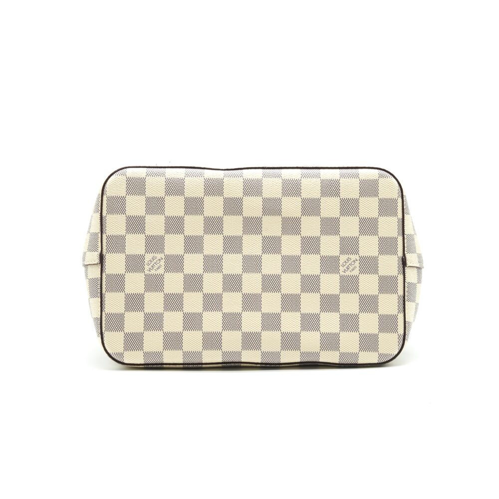 AAA Replica Louis Vuitton LV NEONOE DAMIER AZUR CANVAS YELLOW