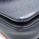 AAA Replica Louis Vuitton LV POCHETTE METIS MONOGRAM EMPREINTE LEATHER MARINE ROUGE
