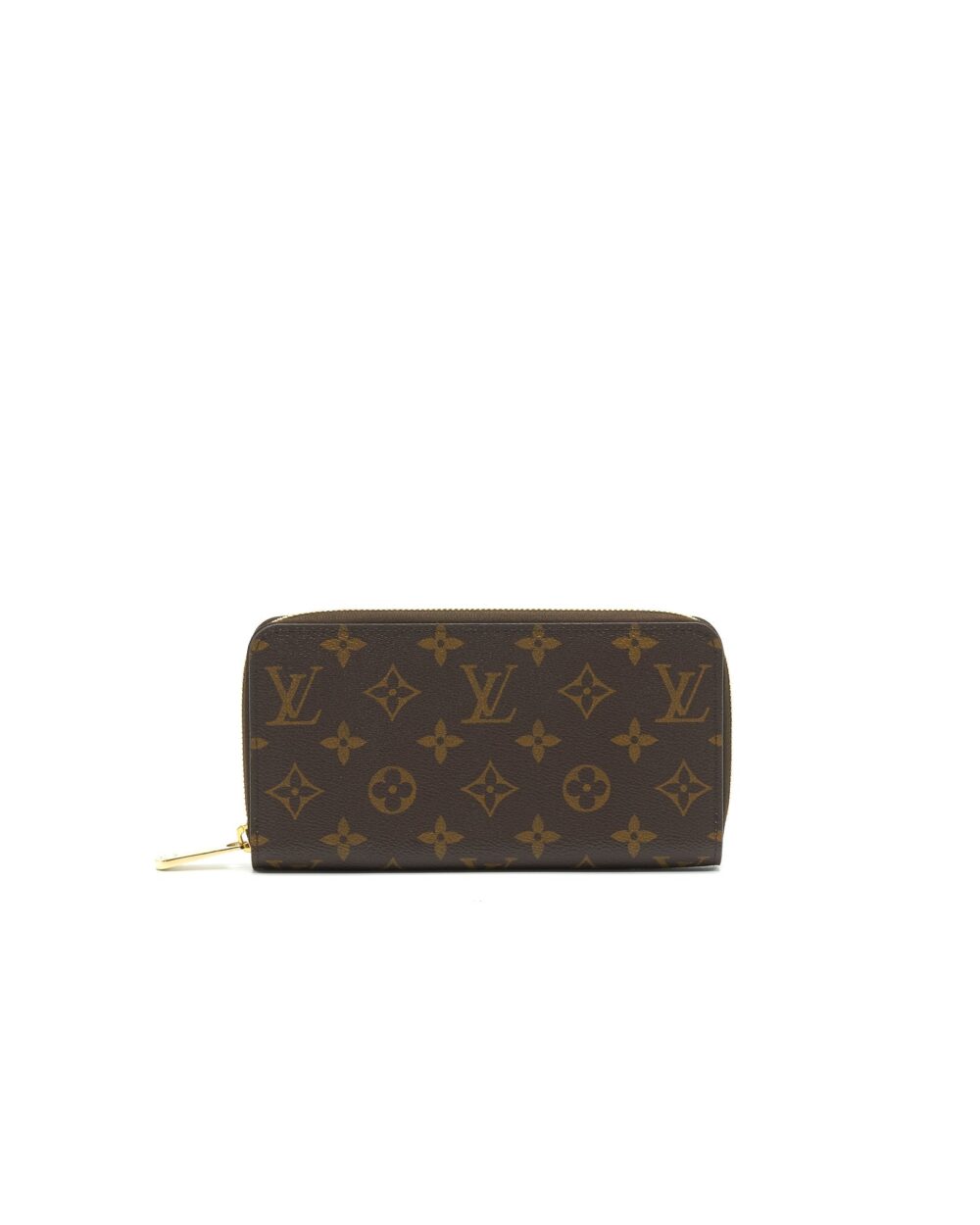 AAA Replica Louis Vuitton LV ZIPPY WALLET MONOGRAM CANVAS BROWN