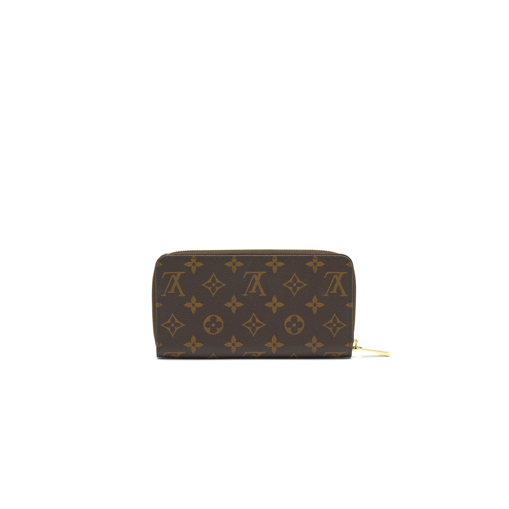 AAA Replica Louis Vuitton LV ZIPPY WALLET MONOGRAM CANVAS BROWN