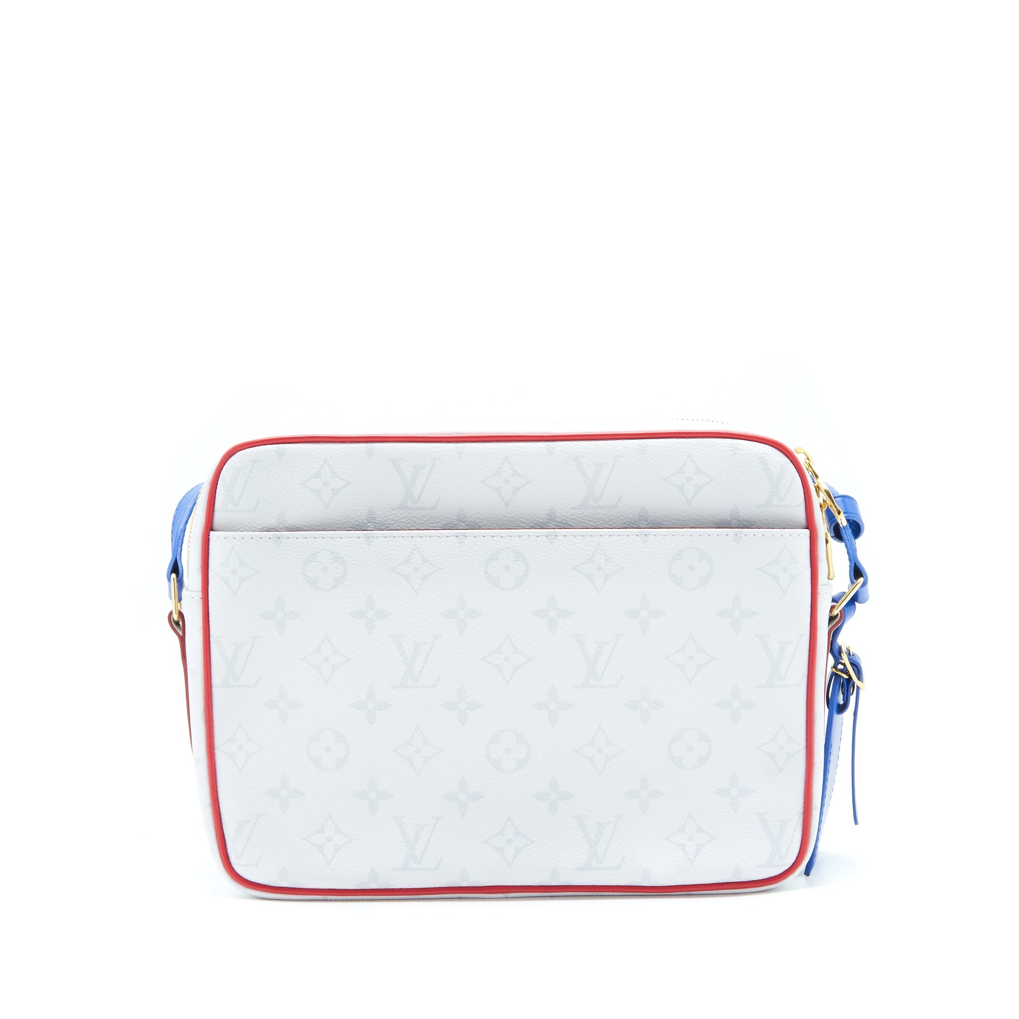AAA Replica Louis Vuitton LV 2020 LV X NBA WHITE MONOGRAM NIL MESSENGER BAG