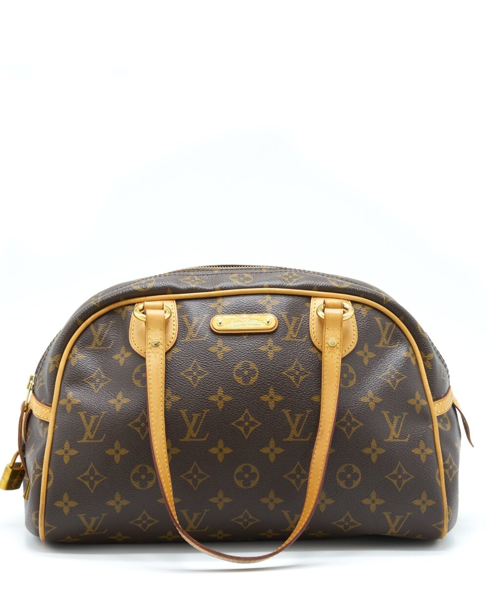 AAA Replica Louis Vuitton LV MONTORGUEIL PM TOTE BAG MONOGRAM CANVAS GHW