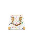AAA Replica Louis Vuitton LV VINTAGE TOTE BAG WHITE/MULTICOLOUR GHW