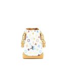 AAA Replica Louis Vuitton LV VINTAGE TOTE BAG WHITE/MULTICOLOUR GHW