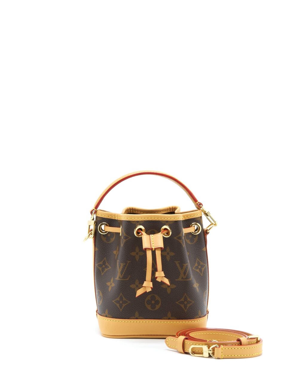 AAA Replica Louis Vuitton LV NANO NOE NEW VERSION MONOGRAM CANVAS GHW